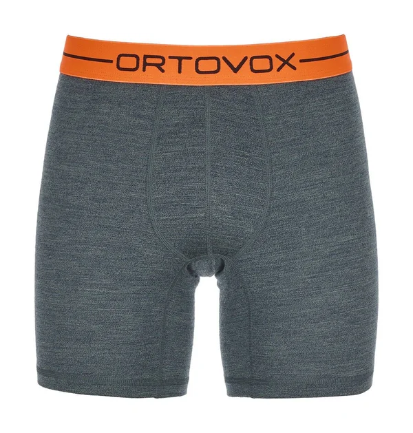 Ortovox Merino Rock&N&Wool Boxer - Men's Green Forest Blend, XL