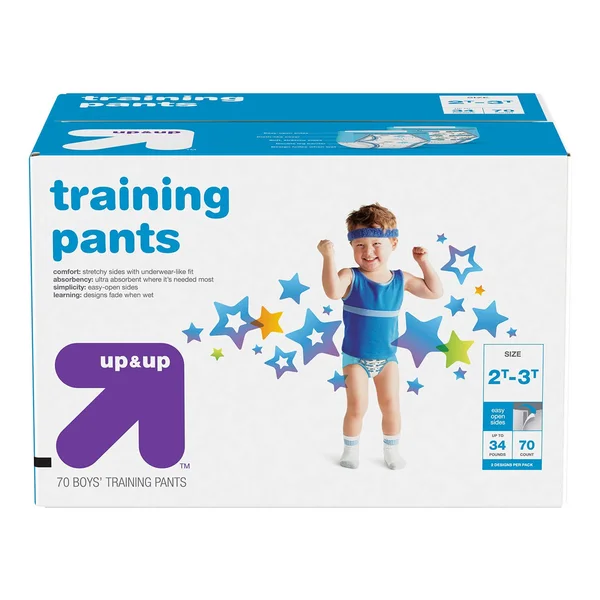 Upu0026Up - Boys& Training Pants Giga Pack - Size 2T-3T - Boy's
