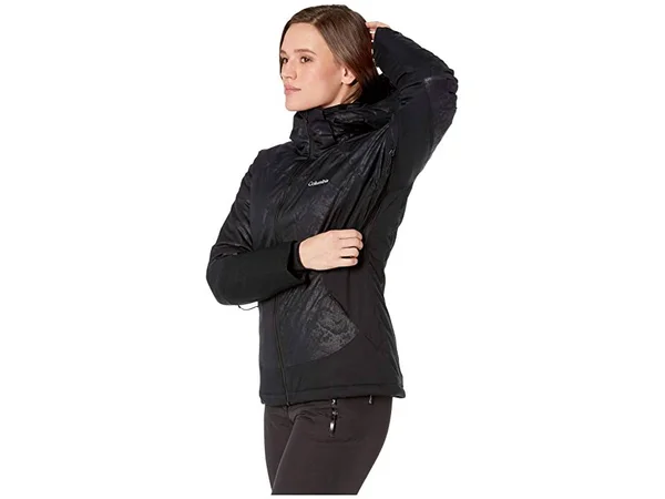 Columbia Women's Veloca Vixen Jacket - Xs - Black Slopes Emboss, Black