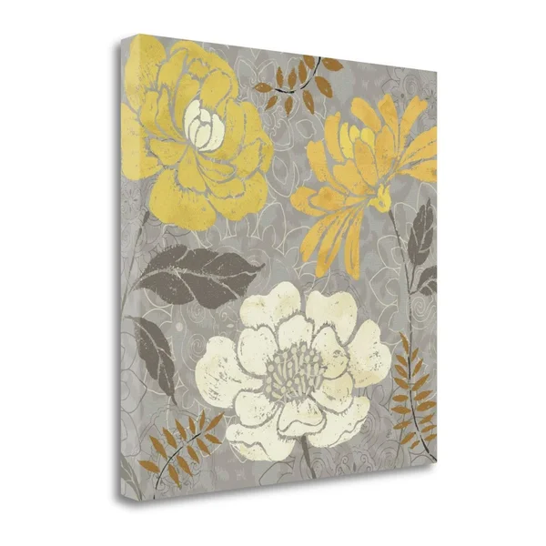 20x22 x 20x22 Morning Tones Gold II Giclee on Gallery Wrap Canvas