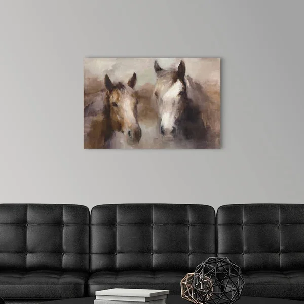 Blazing The West Neutral Crop - Canvas Wall Art, 30x20, Great Big Canvas