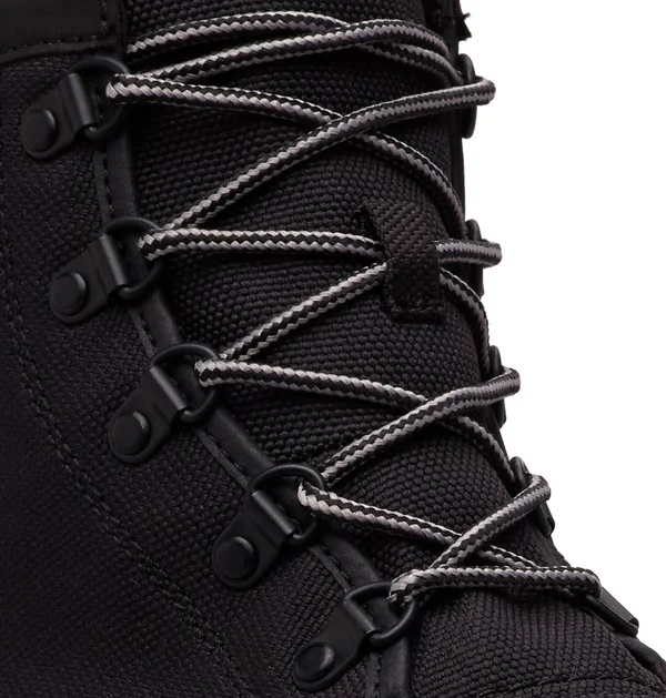 Sorel Cheyanne II Short Nylon Boot - Men's Black/Black - 8.5