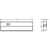 AFX Lighting T5l33rwh T5L LED Undercabinet 33 in White