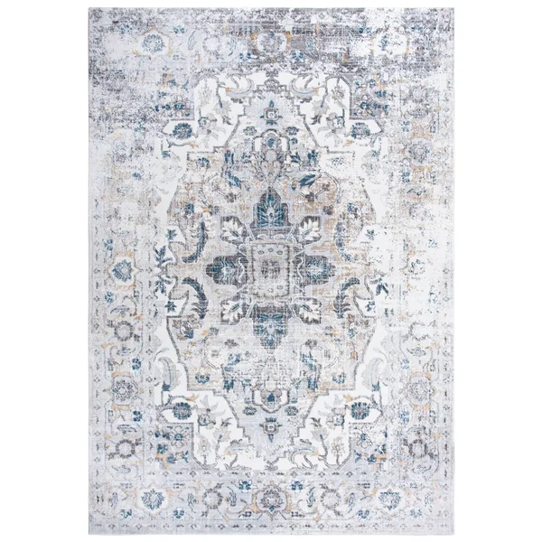 Alora Decor Lavish Neutral 7&10x22x9&10x22 Power-Loomed Rug- LVS104