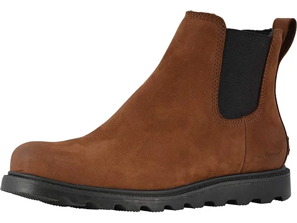 Sorel Women's Ainsley Chelsea Boot - 6 - Burro