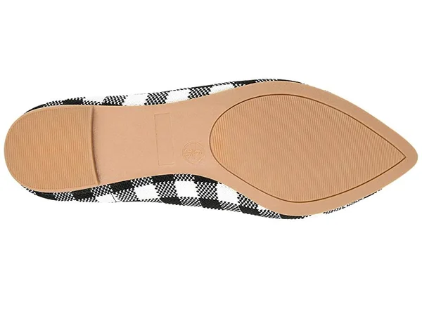 Journee Collection Women's Foam Vickie Flat - Plaid - Size 9.5M