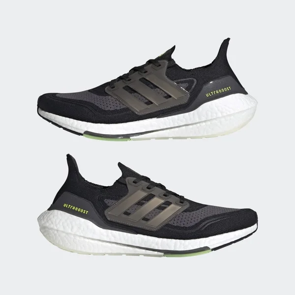 Adidas Men's Ultraboost 21 Running Shoes, Black