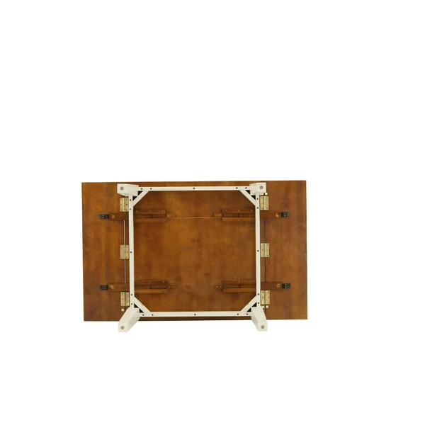 East West Furniture Dining Room Set Buttermilk & Cherry - NDPL5-WHI-C