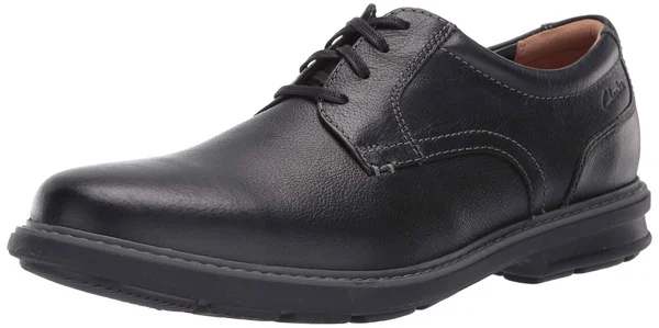 Clarks Men's Rendell Plain Oxford, Size: 7, Black