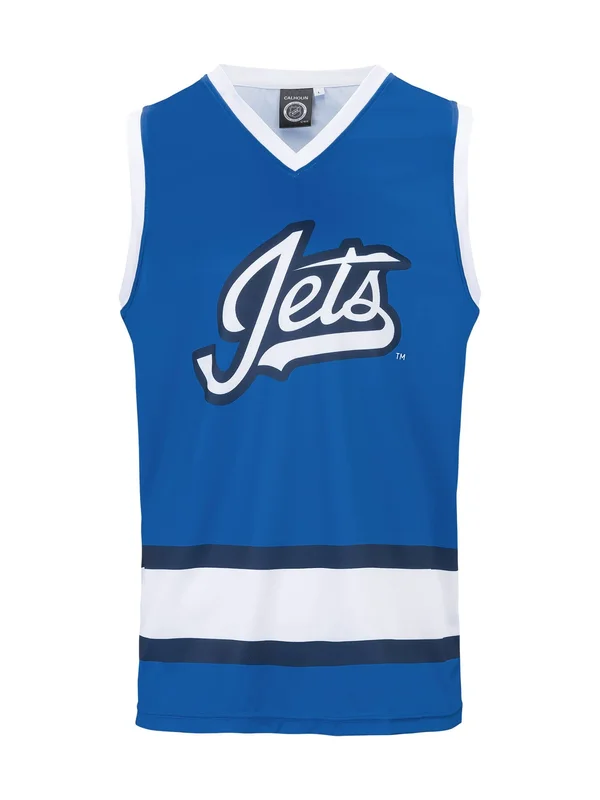 Winnipeg Jets Alternate Hockey Tank L, Light Blue, Polyester