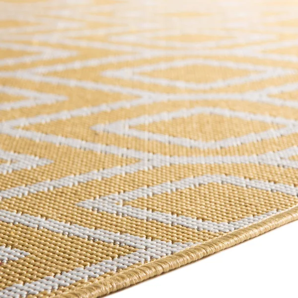 Jill Zarin Turks & Caicos Indoor Outdoor Rug - Yellow, 5x8 ft