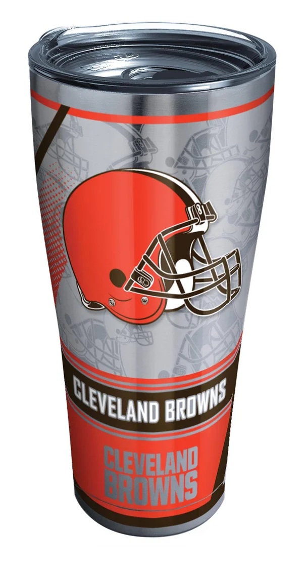 Cleveland Browns Tervis 30oz NFL Edge Stainless Steel Tumbler