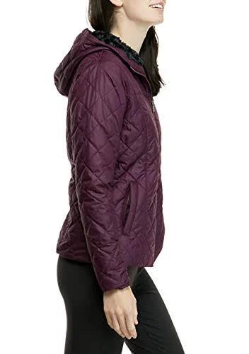 Columbia Women's Copper Crest Hooded Jacket - Black Cherry - L