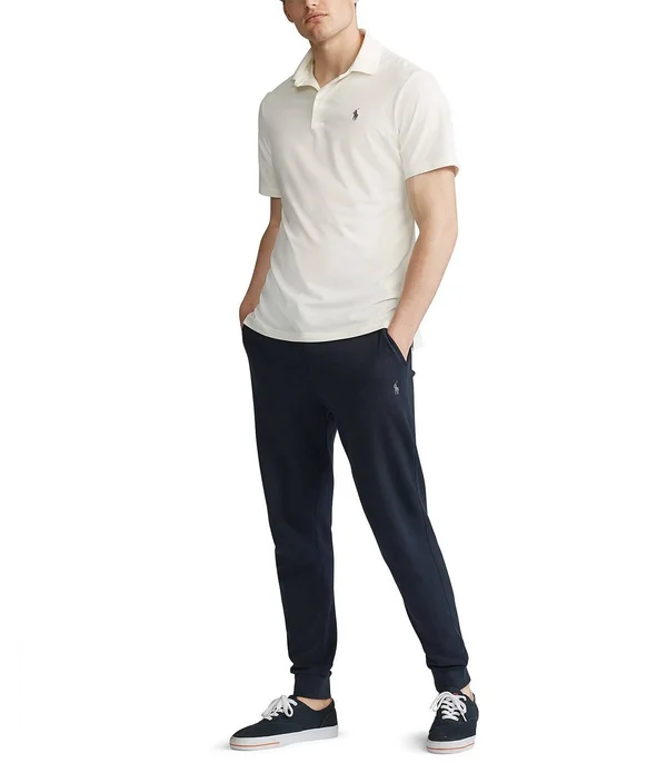 Ralph Lauren Men's Classic Fit Performance Polo Shirt - Size M in Pure White