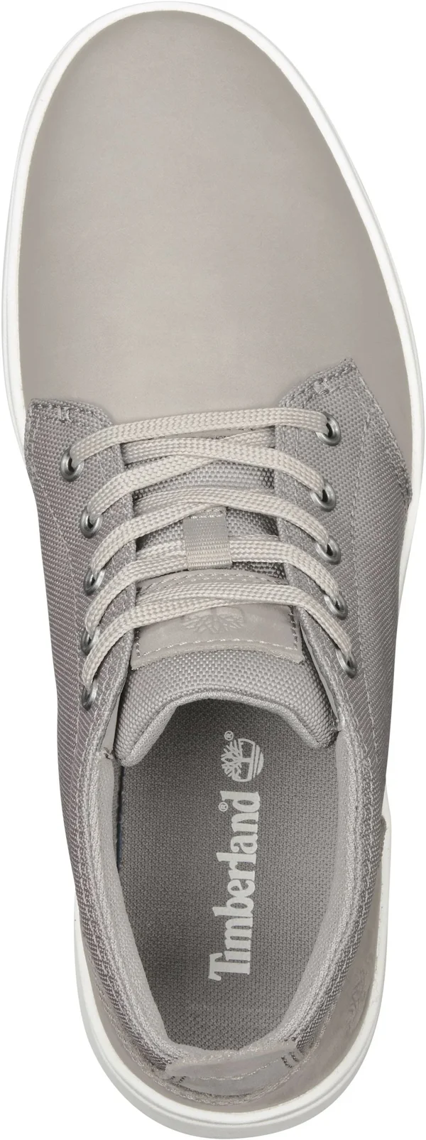 Timberland Davis Square Canvas/Leather Chukka 12 Men's Grey