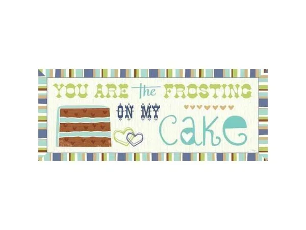 Tangletown Fine Art 'Luv 2 Bake IV' by Pela Studio Textual Art on Wrapped Canvas