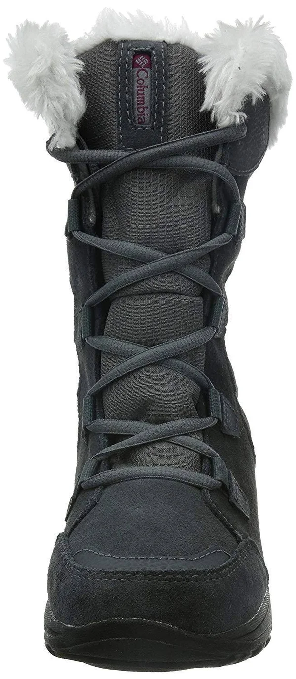 Columbia Ice Maiden 2 Women's Winter Snow Boot Shoe - Dark Grey, 9