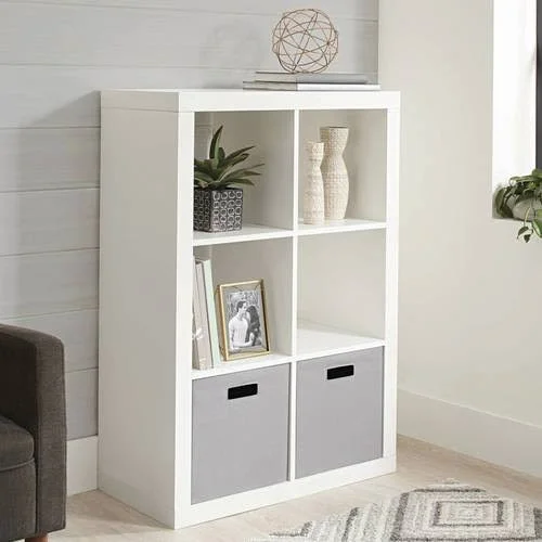 Better Homes and Gardens 6 Cube Storage Organizer - White, Size: Small