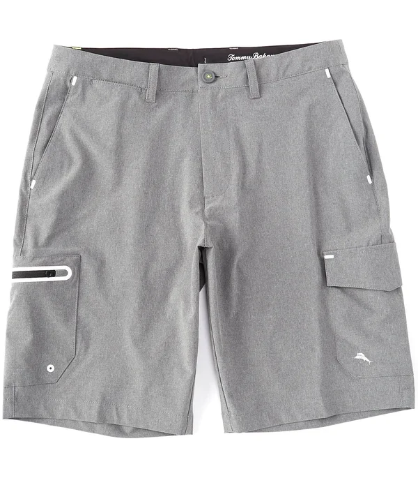 Tommy Bahama Cayman Isles Cargo 10 Inseam Shorts - Mens, 38, Coal