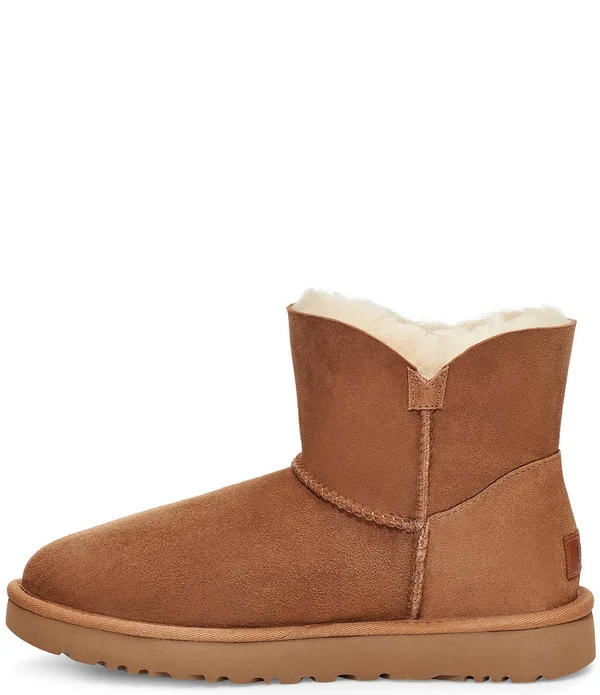 Ugg Women's Bailey Zip Mini Sheepskin 1112481 - 9 - Grey