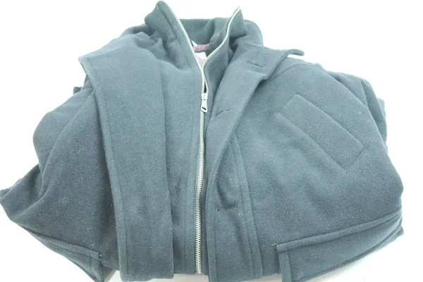 Cole Haan Signature Men's Wool Plush Car Coat with Attached Bib