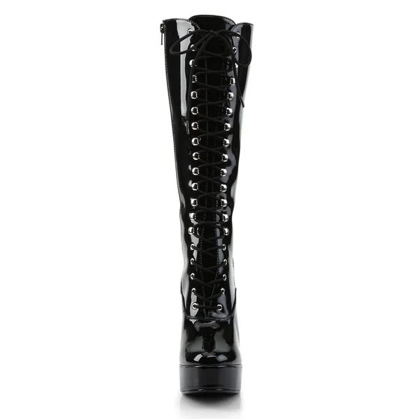 Pleaser - Electra-2020 10 - Black Patent