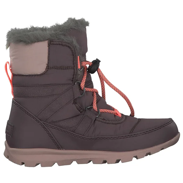 Sorel Youth Whitney Short Lace Boot - 6 - Purple Sage, Mauve Vapor
