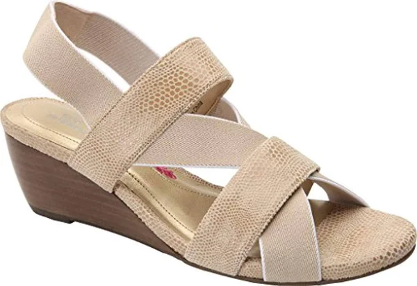 Ros Hommerson Women's Wynona Strappy Wedge Sandal - Size: 13