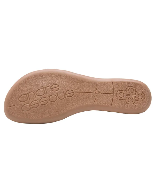 Andre Assous Novalee Women's Shoes Beige Linen : 7 M