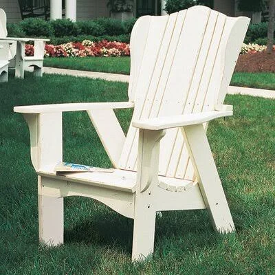 Plantation Adirondack Chair Uwharrie Chair Color: Whitewash