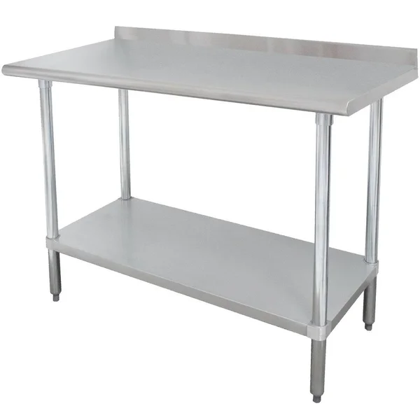 Advance Tabco Work Table 72x22 x 24x22 Wide - FMS-246