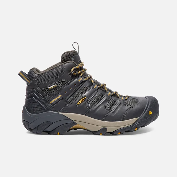 Keen Utility Men's Lansing Mid Steel Toe Waterproof Work Boot