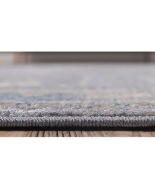 Unique Loom Gaisberg Salzburg Area Rug - 8& x 11& (Gray)