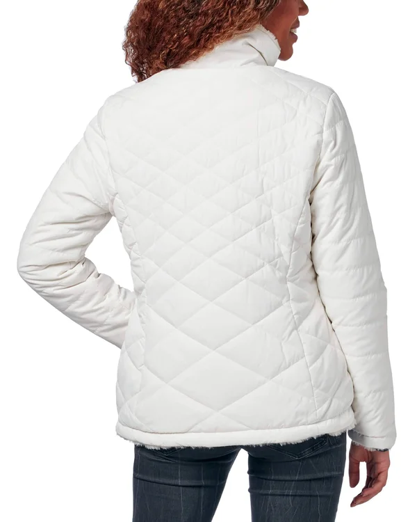 Plus Size Free Country Cloud Lite Reversible Jacket 2x Berry