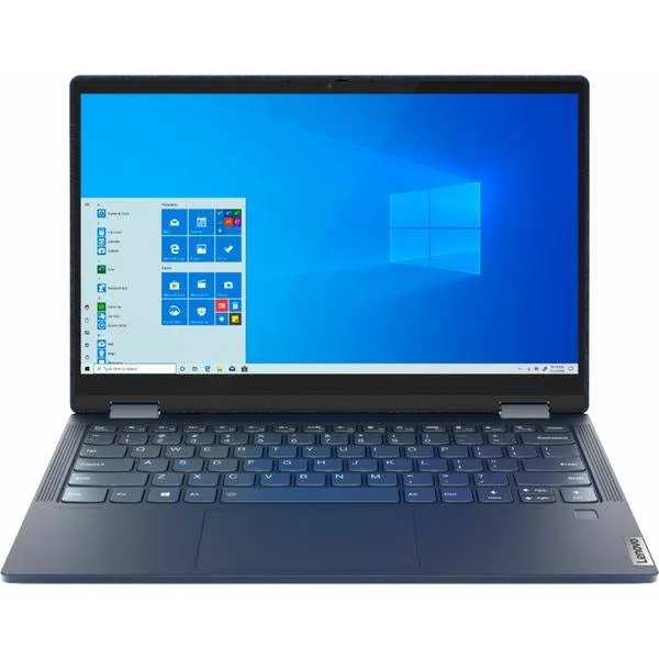 Lenovo Yoga 6 13 2-in-1 13.3x22 Touch Screen Laptop - AMD Ryzen 5 - 8GB Memory - 256gb SSD - Abyss Blue with Fabric Cover