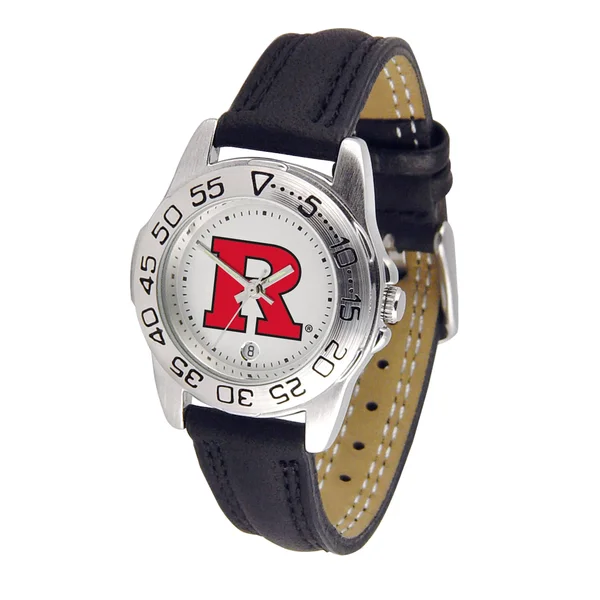 Ladies Rutgers Scarlet Knights - Sport AnoChrome Watch