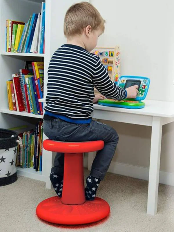Studico Active Kids Chair - Wobble Chair Toddlers - Pre-Schoolers - Age Range 3-7y Grades K-1-2 - 14 inch High Flexible Seating C