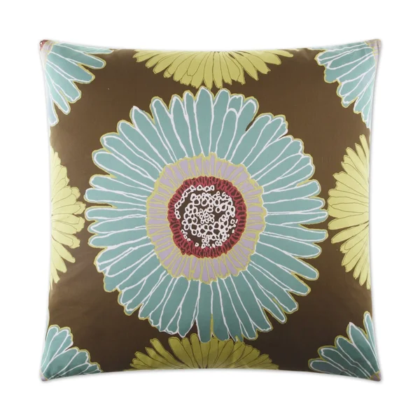 Canaan Company Sunshine Decorative Throw Pillow, Aqua
