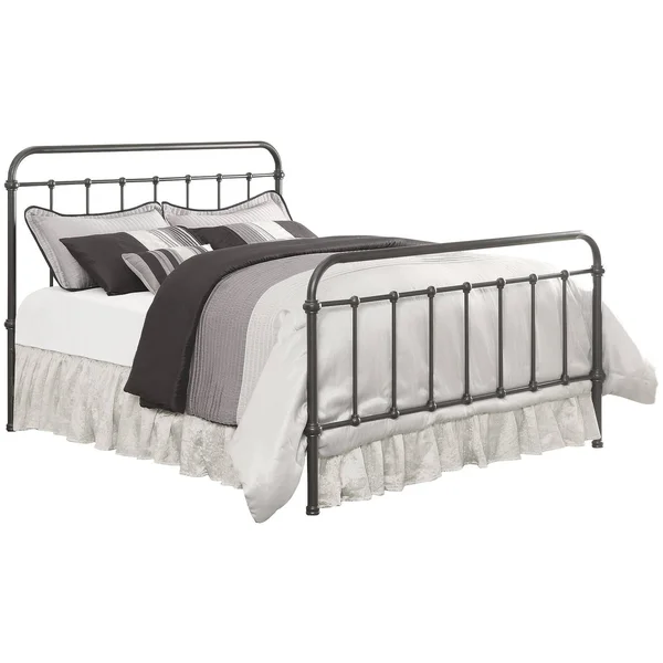Coaster Livingston Metal Bed Queen Dark Bronze