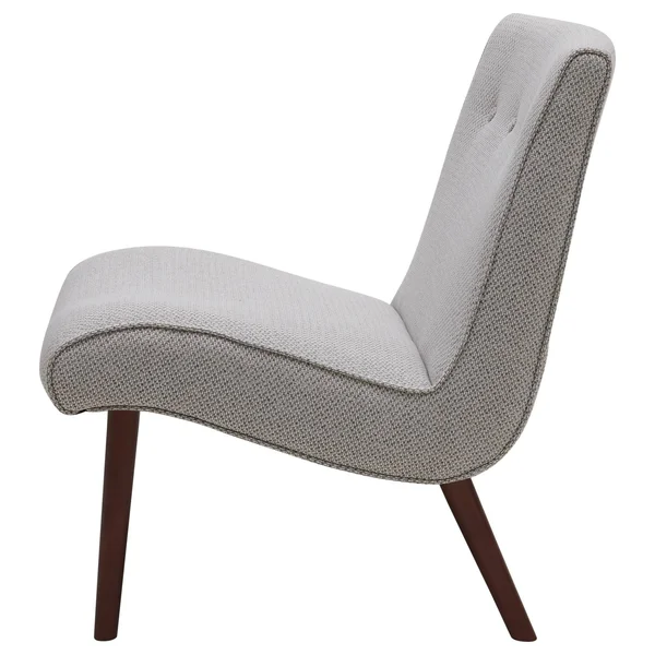 New Pacific Direct Alexis Fabric Chair - Cardiff Gray