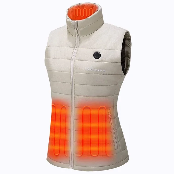 Women's Heated Vest 7.4V XL, Beige