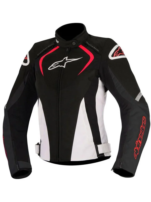 ALPINESTARS - Jacket Stella T-Jaws Waterproof Lady Black - White, Red - Size XL