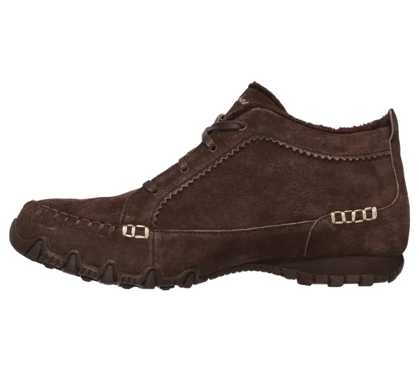 Skechers Women's Relaxed Fit: Bikers - Lineage Boots - Chocolate, 7.5