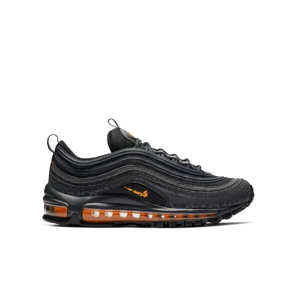 Nike Air Max 97 Shoes Off Noir/Orange Trance/Thunder Grey Size 6.5
