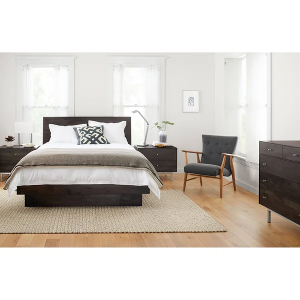 Room & Board - Modern Wallace Rug 3&x5& in Earth Brown
