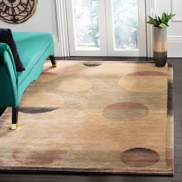 Safavieh Tibetan 100 TB123D 4& x 6& Multi Rug