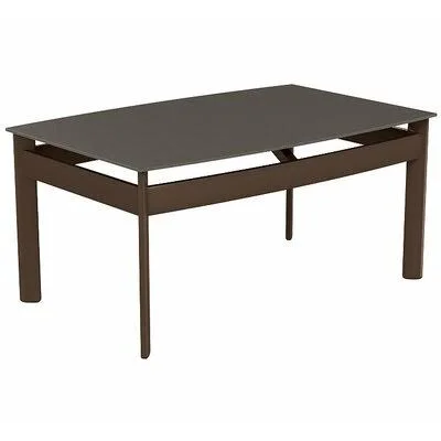 Kor Metal Coffee Table Tropitone Graphite/Greco 18x22H x 36x22W x 24x22D