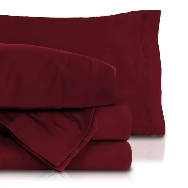 eLuxury 1000 Thread Count Egyptian Cotton Sheet Set - King