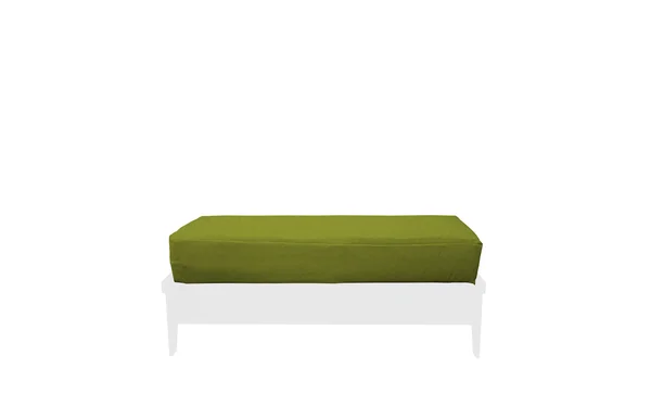 Ibiza Kiwi Suede Texture Futon Cover by Prestige