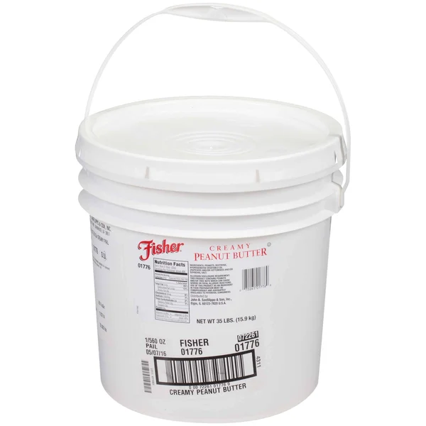 Fisher Peanut Butter Creamy - 35-Pound Pail